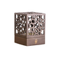 Premium Arabic Bakhoor Burner Champagne – Elegant Geometric Metal Incense Holder | Modern Mabkhara for Home, Ramadan, Gifting