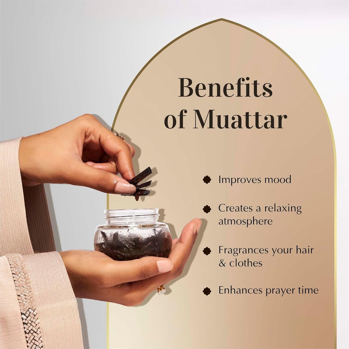 Oud Al Teeb Muattar Bakhoor by Dukhni | 1 jar X 40 grams | Arabic Bakhoor Incense | Aromatic Wood Chips | Warm Floral Oud Blend | Perfect for Prayer Time | To Relax & Meditate | Ramadan & Eid gifts