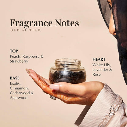 Oud Al Teeb Muattar Bakhoor by Dukhni | 1 jar X 40 grams | Arabic Bakhoor Incense | Aromatic Wood Chips | Warm Floral Oud Blend | Perfect for Prayer Time | To Relax & Meditate | Ramadan & Eid gifts