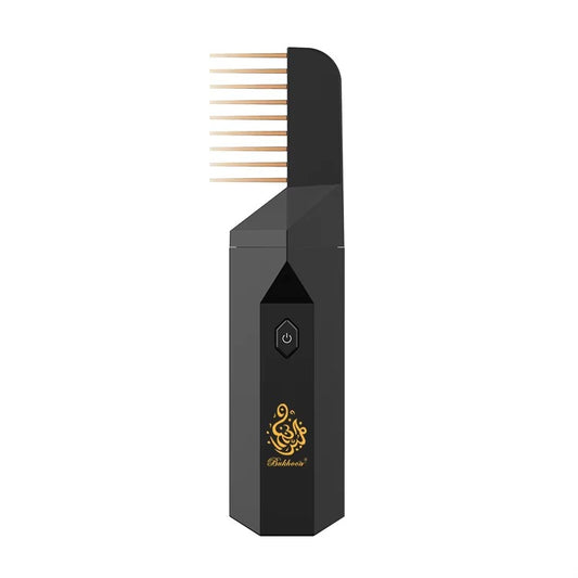 Rechargeable Bakhoor Hair Comb – Arabic Oud & Incense Diffuser for Hair