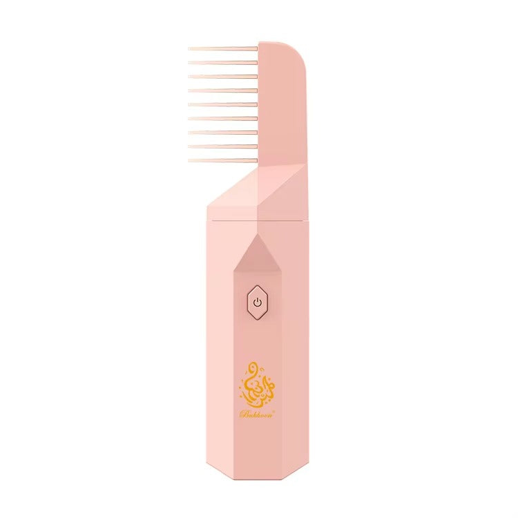 Rechargeable Bakhoor Hair Comb – Arabic Oud & Incense Diffuser for Hair